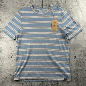 NWOT Fatherly Sunwashed Stripe T-Shirt Size M CCs-Coast Coral Stripe MKS2517